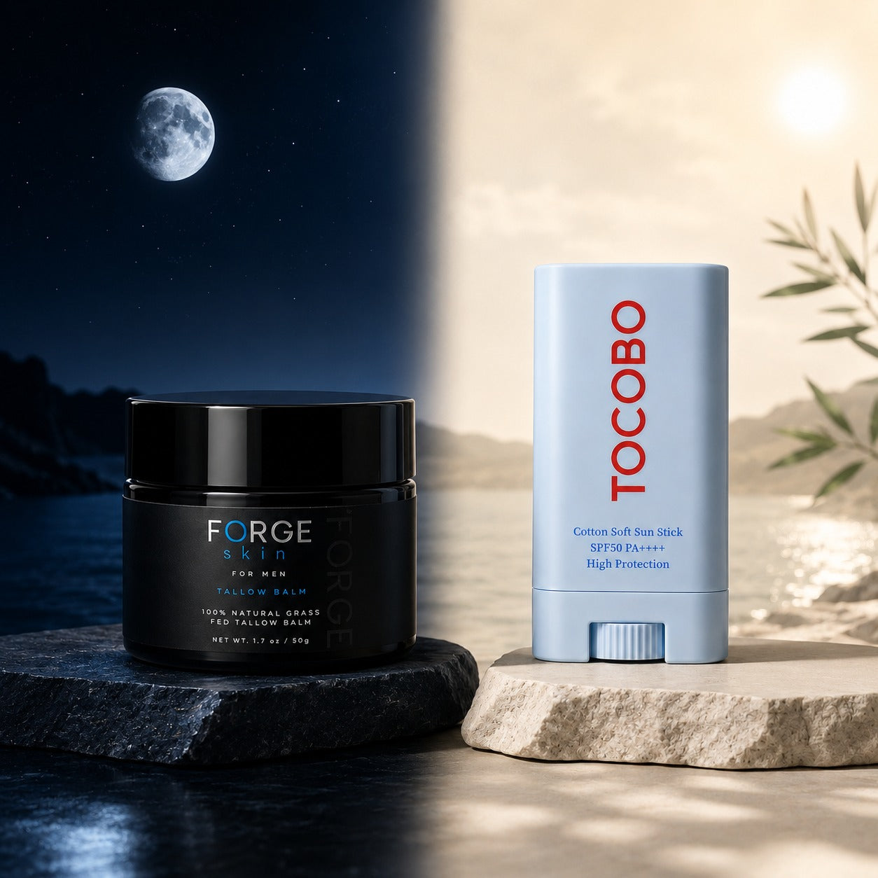 Protector Solar TOCOBO SPF 50 en Barra + Bálsamo Forge GRATIS